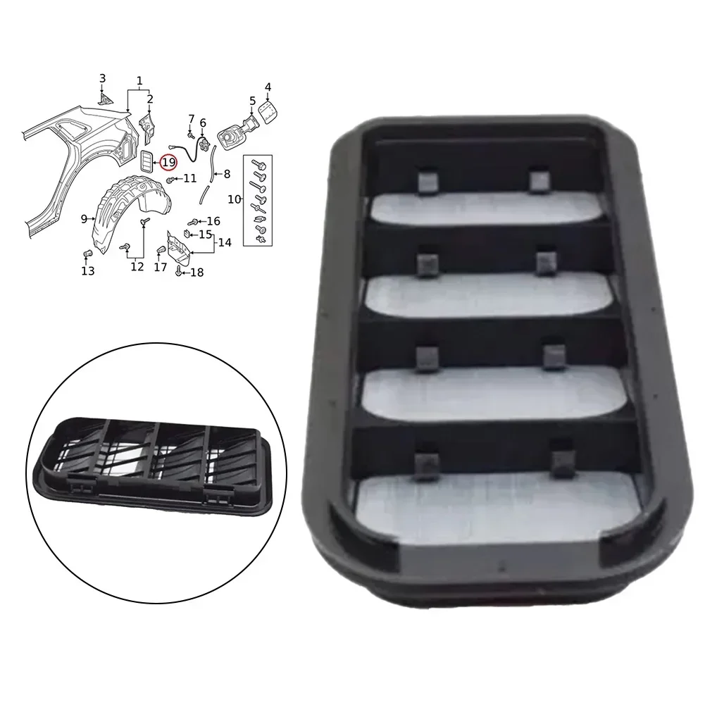 Heckklappe Air Vent Outlet Quarter Panel Grille Fit Für GOLF MK7 2015-2021 5GG 819465   5GD 819465   7N 0819465   Luftauslass Acc