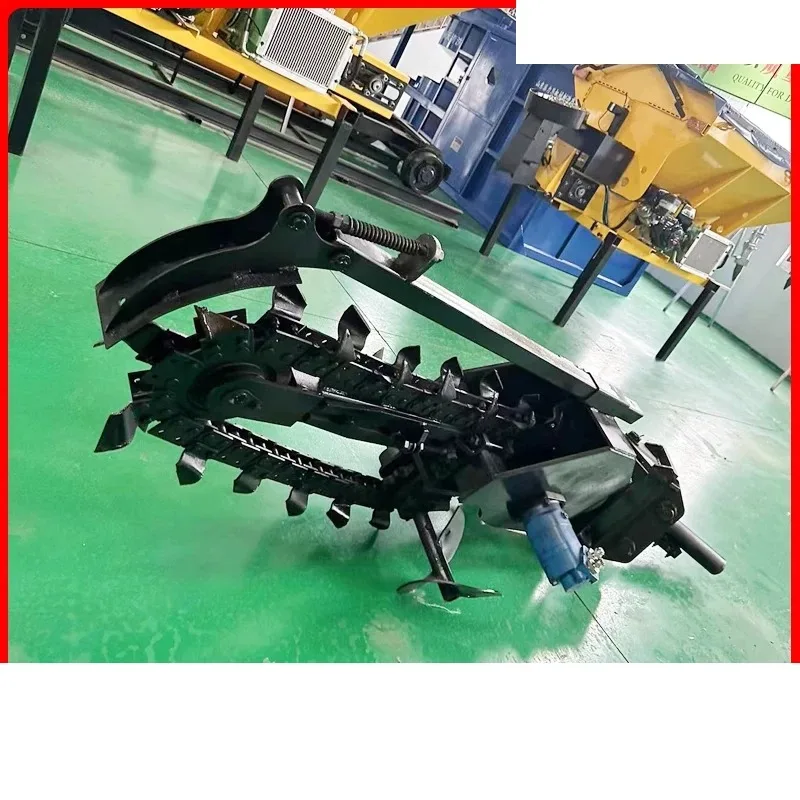 soil rock trencher engineering pipeline cable trencher yam soil road soil trencher