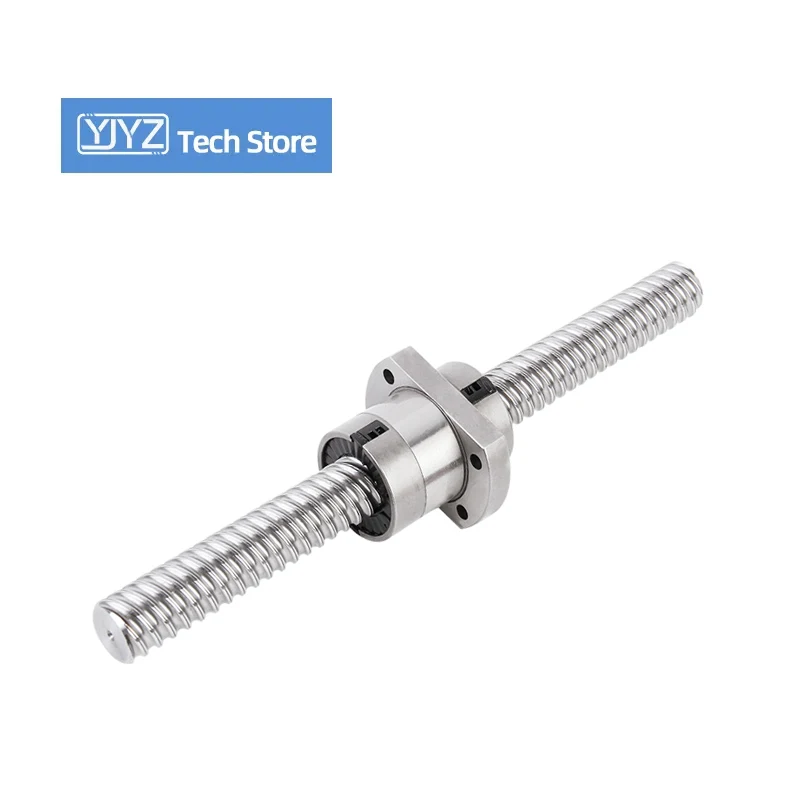 

High Precision Ball Screw No End Machined SFS/SFY/SFE/DFU/SFU2020-2525 Length 100-1150mm With Waist Nut CNC Machin Parts