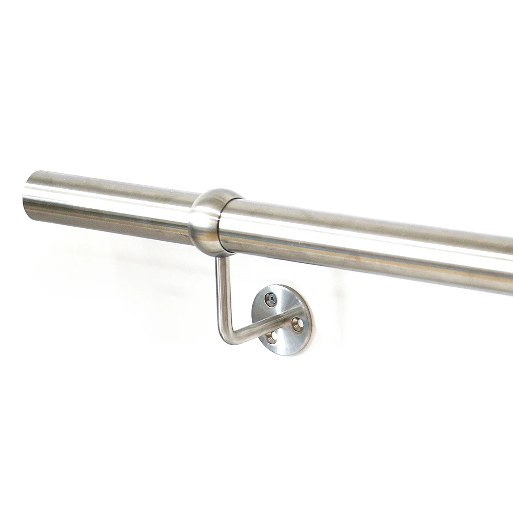 

For Lt-20 1.2m 2.4m 3.6m Stainless Steel Stair Wall Handrail System Ball Bracket Balustrade Hand Rail Barandales