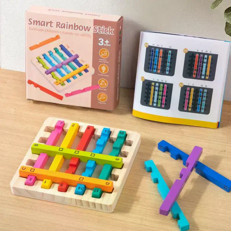 Bastoncini decimali colorati Sussidi didattici Montessori Apprendimento della matematica Puzzle Giocattoli per l'educazione della prima infanzia della scuola materna