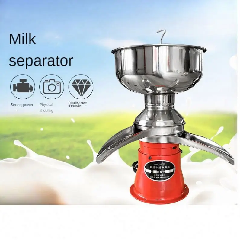 High Quality Electric Stainless Steel Milk Cream Separator Machine Fresh Milk Cream Milk Degreasing Dairy Processing Equipment