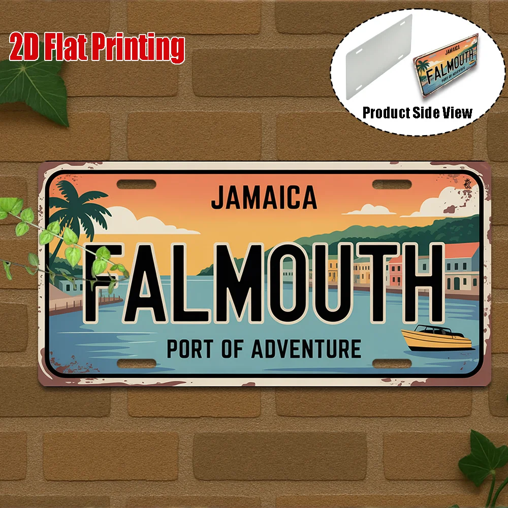 2D Flat, 1pc, Vintage Metal Sign, Only for decoration, Outdoor Plaque & Wall Art (11.8