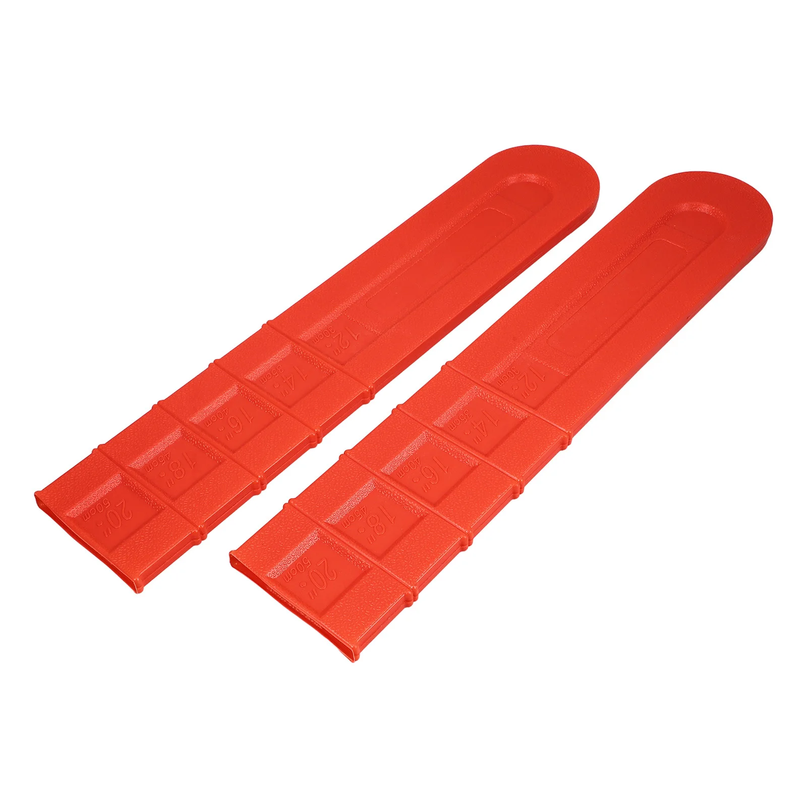 2 قطعة غطاء شريط المنشار سلسلة المنشار Scabbard الحرس واقية كم أجزاء بلاستيكية المضادة للخدش إكسسوارات الحديقة استبدال