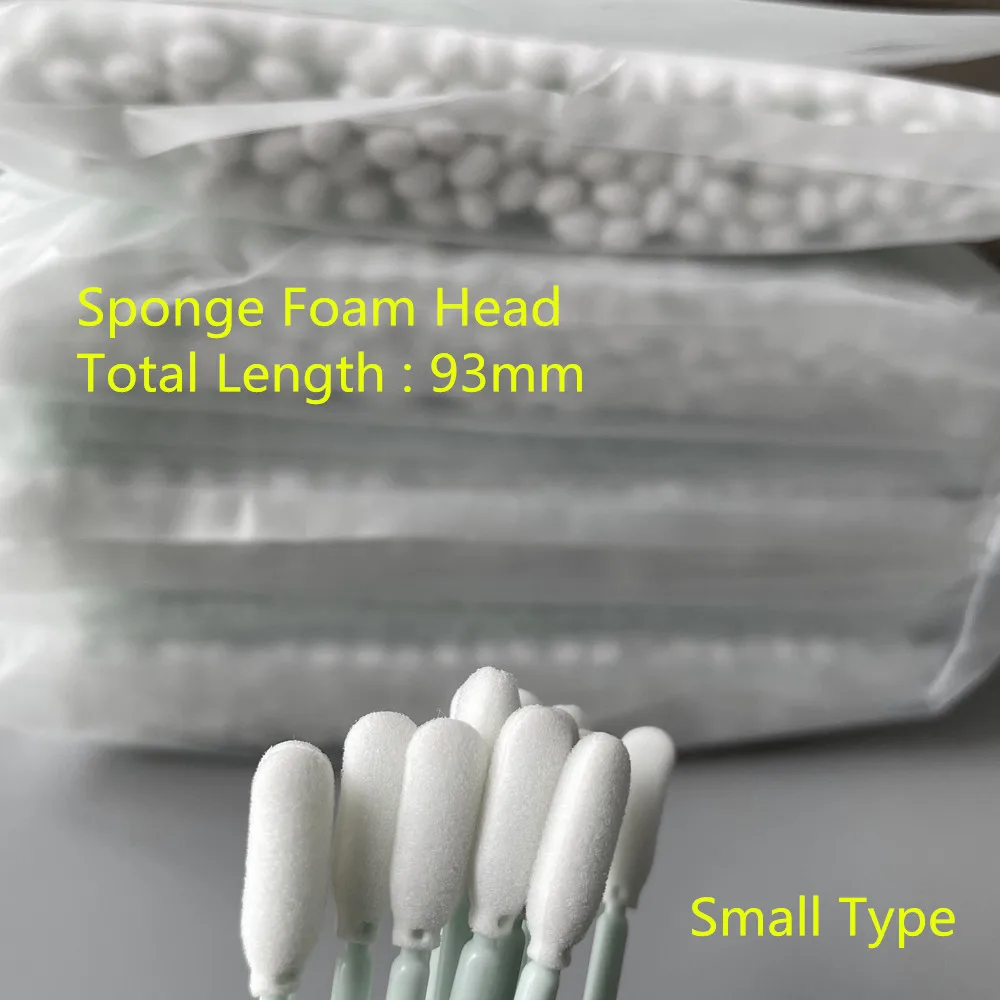 100 Piece Foam Tipped Inkjet small Cleaning Swabs for Roland Mimaki JV3 JV4 Mutoh dx3 dx4 dx5 Printer head Cleaning Swab small