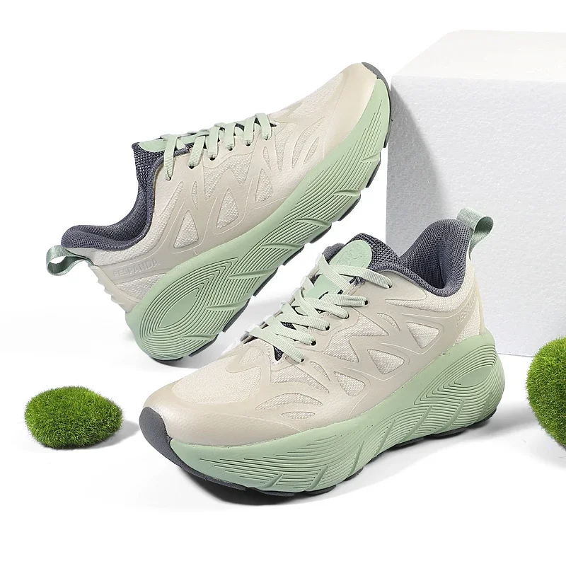 

2025 спортивная обувь, женские кроссовки, кроссовки с подушкой, уличные дышащие нескользящие удобные спортивные кроссовки для спортзала