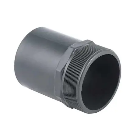 Adaptador macho de PVC de 50 L