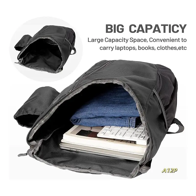 

Camping Outdoor Portable Bag Hiking Daypack,Water Proof Lightweight Packable Backpack For Travel