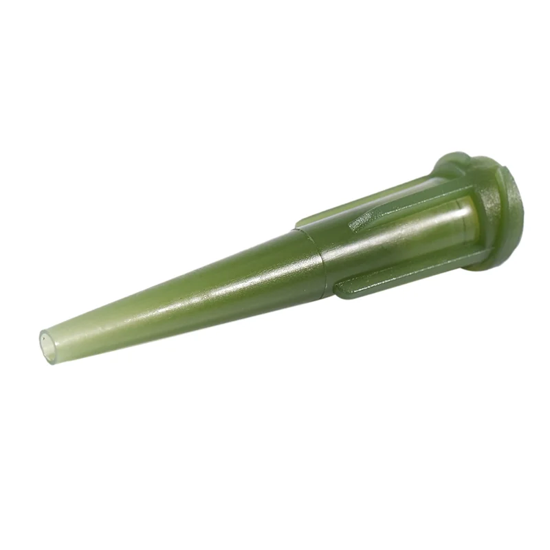 

HLZS-500 Pcs Green Plastic Tapered Pinhead Glue Liquid Dispenser Needles 14G