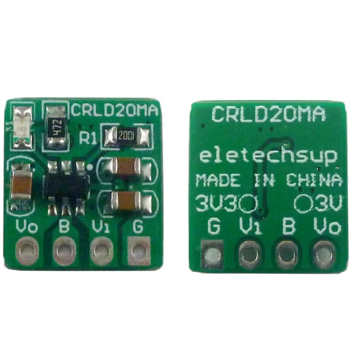 

CRLD20MA Mini 2 In 1 3.7V 3.8V Li-Ion Li-Polymer Battery Charger & 4.2V To 3.3V 3V Ldo Buck Dc Dc Converter Module Ups Diy