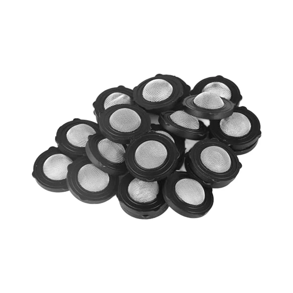 20 Count 3/4 Inch Hose Filter Washers with Stainless Steel Screening Element for Residential Water Applications