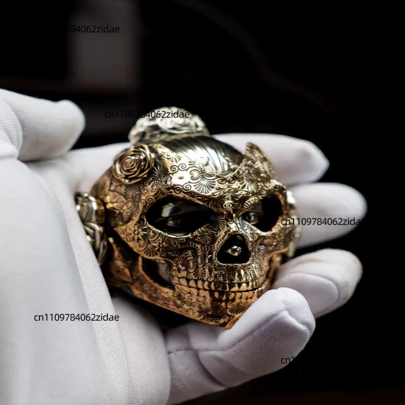 For Mechanical Mask II - Rose Seed - Sci-Fi Trend Toy Refrigerator - Edc Push Card 2.0 Version