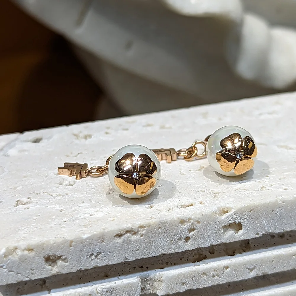 

Greek Trendy Brand, Minimalist Beads, Personalized Elegance, Jewelry Wholesale Opening Bracelet Matching Earrings