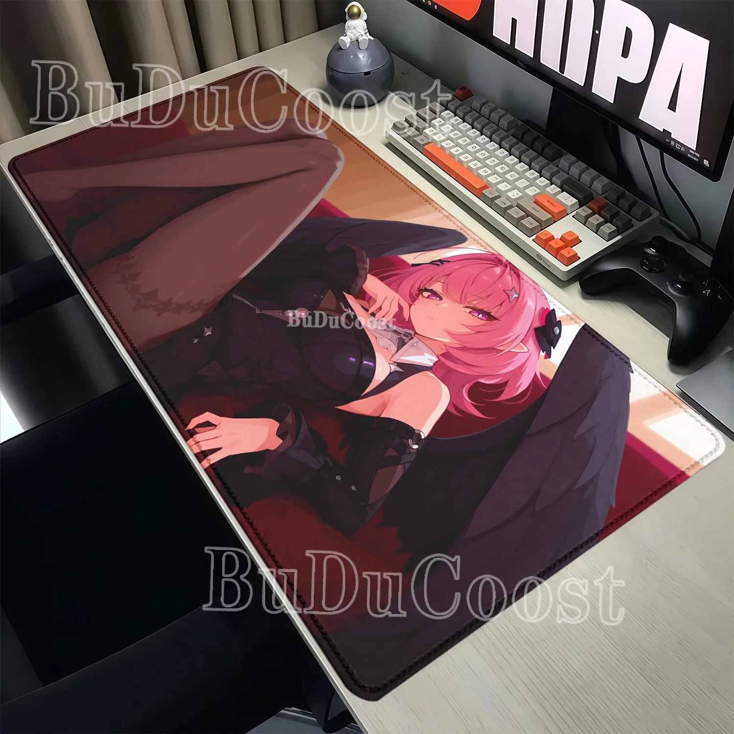 Mousepad HD Printing New Remielle Dan Zenless Zone Zero ZZZ Mouse Pad Kawaii Anime Girl PC Gaming Keyboard Overlock XXL Desk Mat