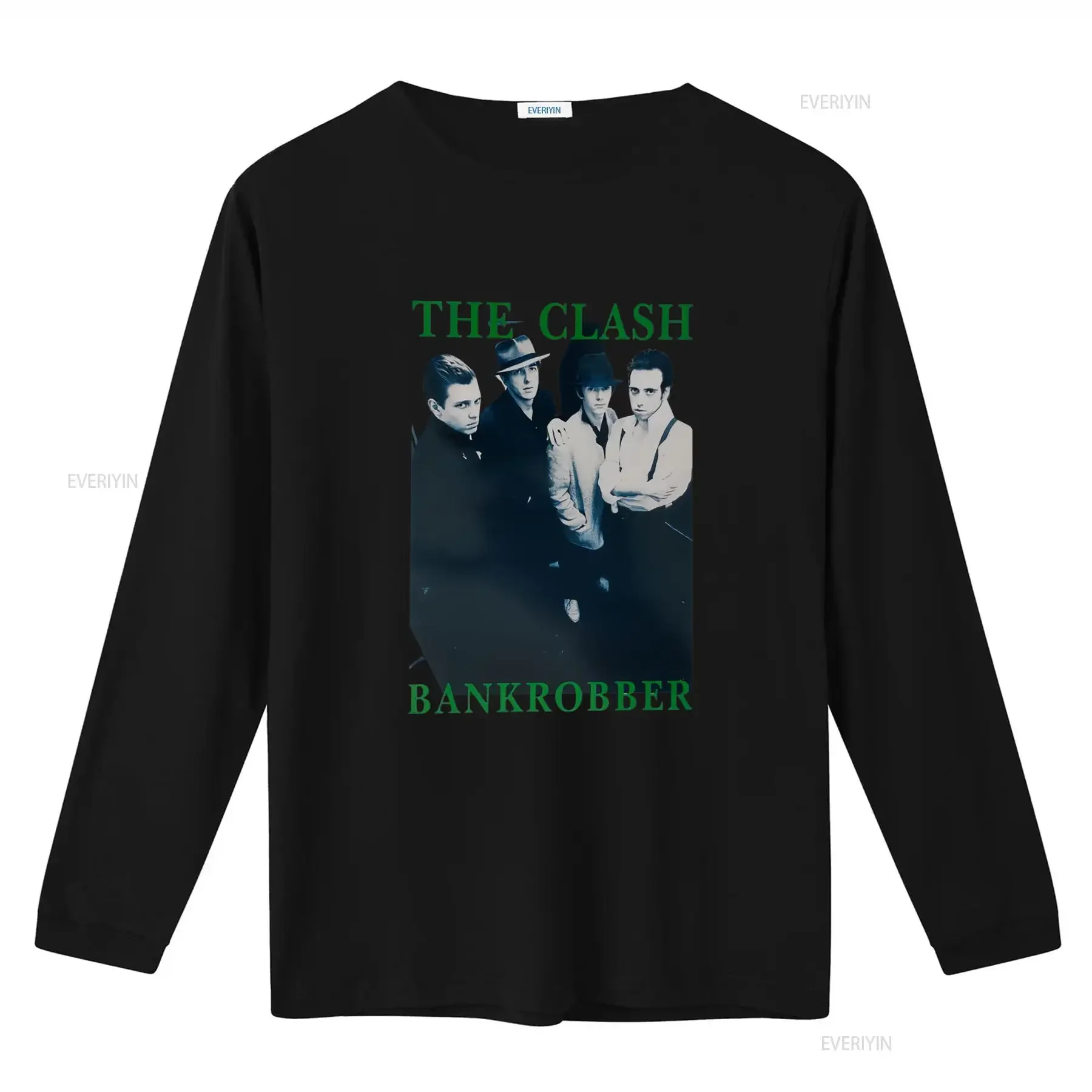 The Clash 'Bankrobber' 70's 80's UK Punk Band Vintage Style Men's T Shirt by Chaser Brand vintage Washed streetwear Stylish