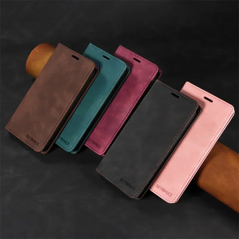 Funda tipo billetera de cuero magnética Mi15Pro para Xiaomi 15 Pro, Funda para teléfono, Funda protectora con bolsillo para tarjetas para Xiaomi Mi 15Pro