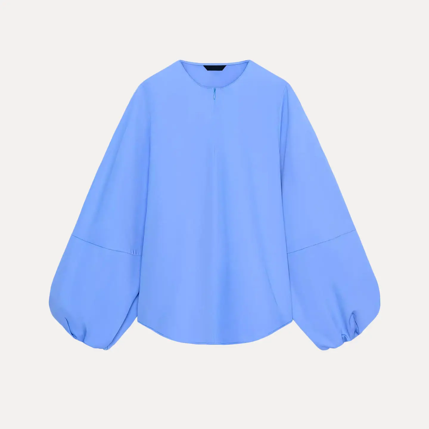 

Модная женская кофта с рукавами-баллонами, универсальная, свободного кроя, с длинными рукавами, новинка зимы.