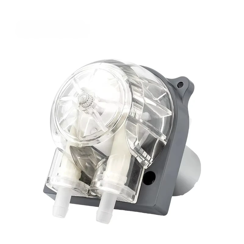 For Anti-corrosion High Accuracy 12/24V DC Motor Low Pressure 280ml/min Small Lab Peristaltic Chemical Pump Liquid