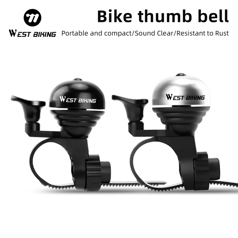 West biking bicicleta anel vintage som claro mtb bicicleta de estrada retro sino ciclismo aviso segurança chifre acessórios da bicicleta sino clássico