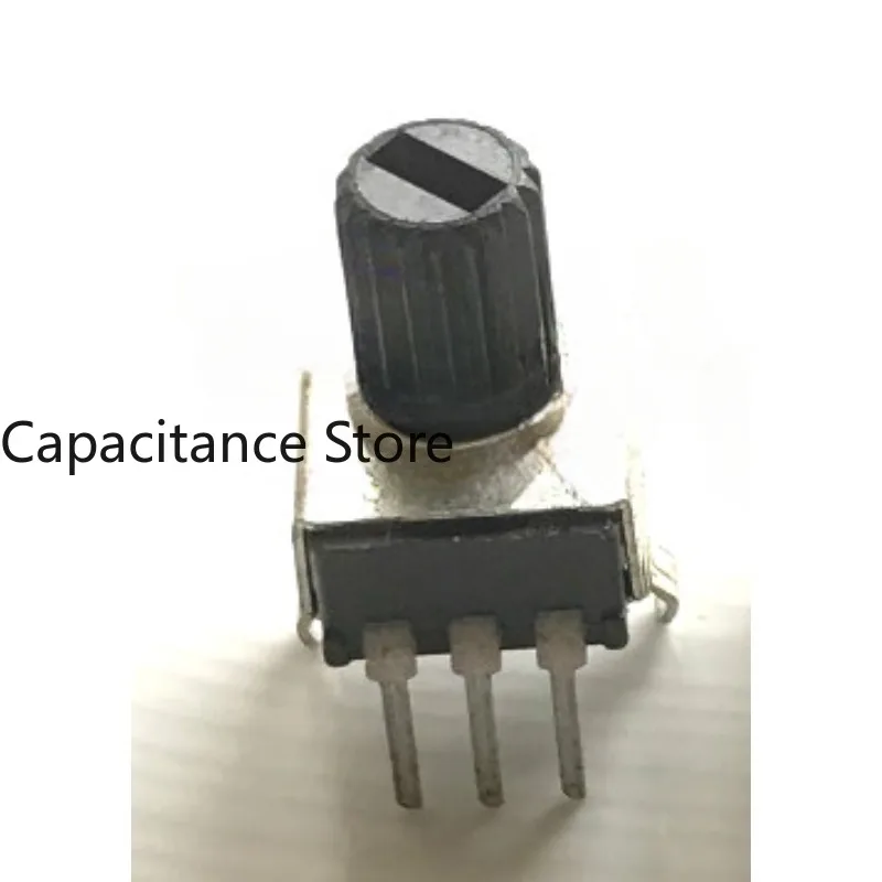 5PCS RK09K vertical single link B20K shaft length 8MM speaker, amplifier, mixing table potentiometer, 3 pins