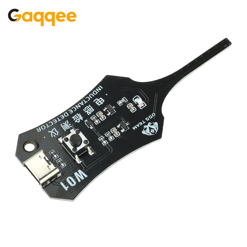 W01 Mini Inductance Tester With Type-C Interface Motherboard Coil Tester Detectors Tools for Mobile Phone Repairs