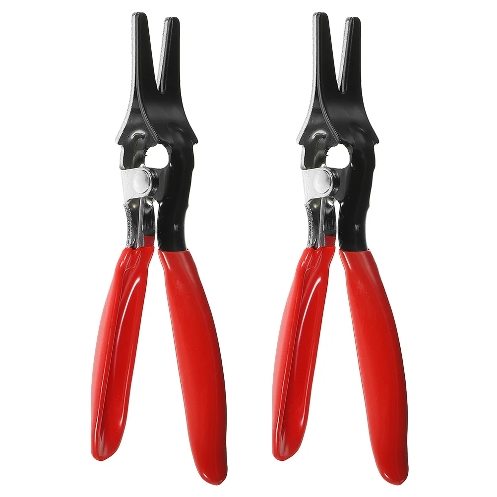 

2 Pcs Hose Removal Pliers Fuel Line Clamp Engineer Car Vacuum Remover Cooling Tube