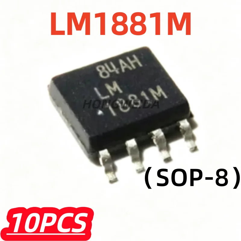 10Pcs/lot 100% New LM1881MX LM1881M LM1881 1881M 1881MX SOP-8 Video Signal Synchronous Separator