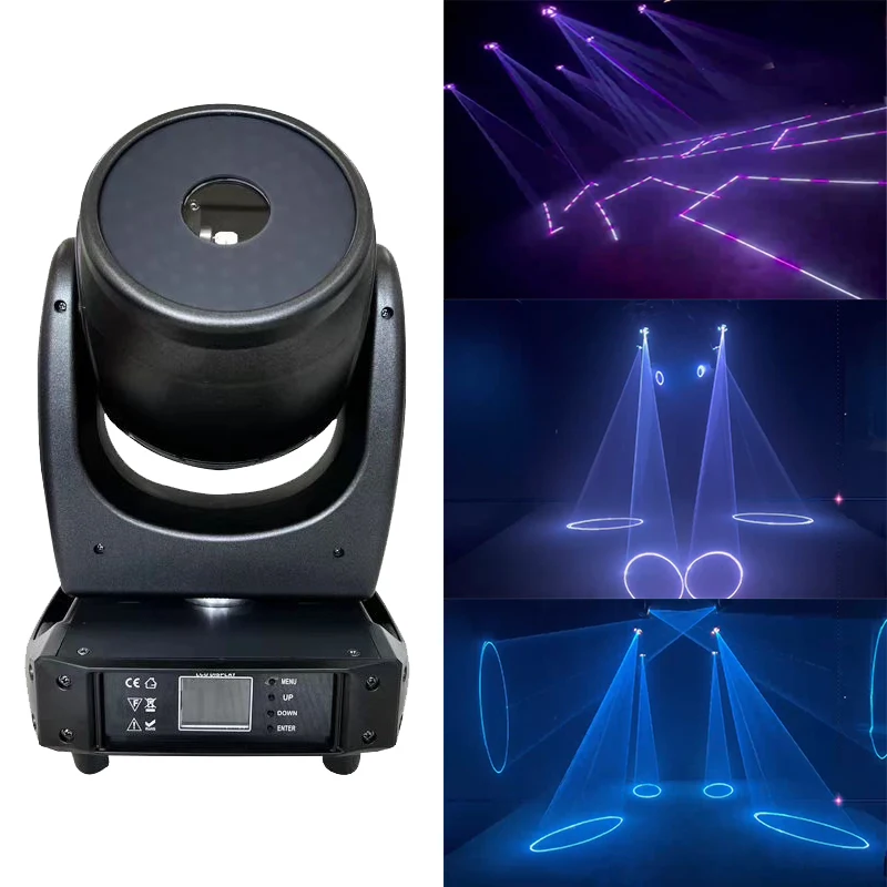 

Powerful 3000mw RGB Full Color Laser Moving Head Light With Led Marquee Strip Beam Line Scan Better In Fog For Club DIsco Party