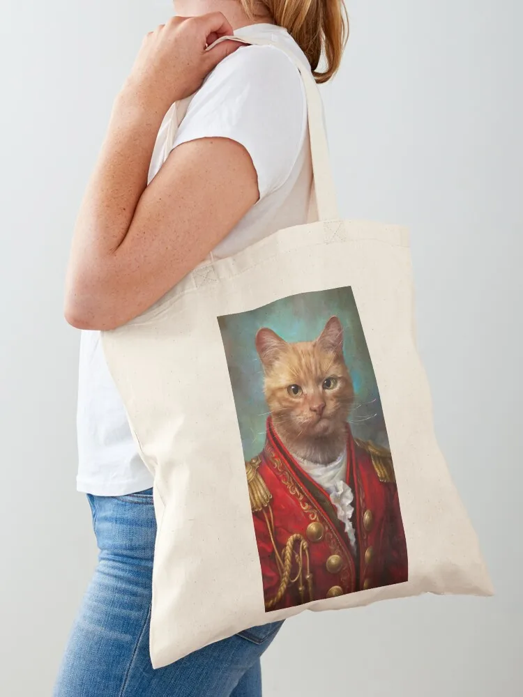 

Court General Wise Cat Tote Bag Portable shopping bag sacs de shopping Women's tote bag great