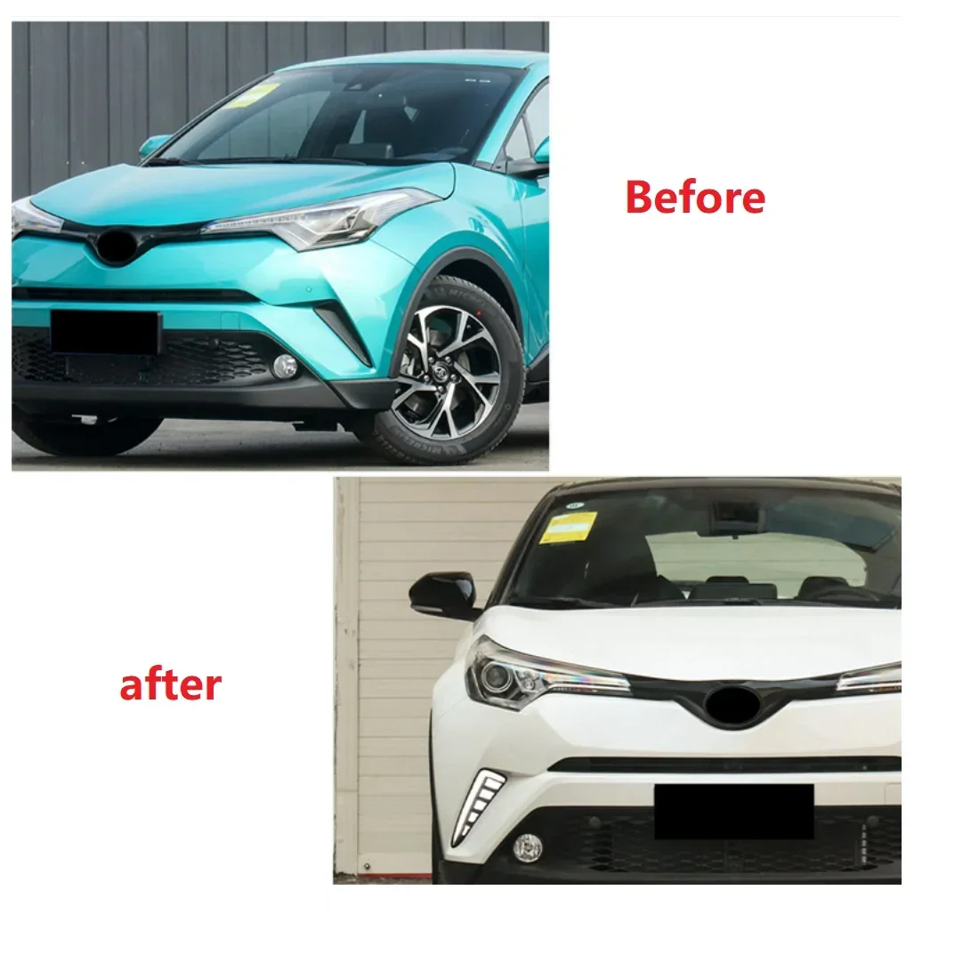 Фонарь, противотуманные фары, указатель поворота, подходит для Toyota CHR 2016, 2017, 2018, 2019, 2020, 2021, модификация запчастей для автомобиля