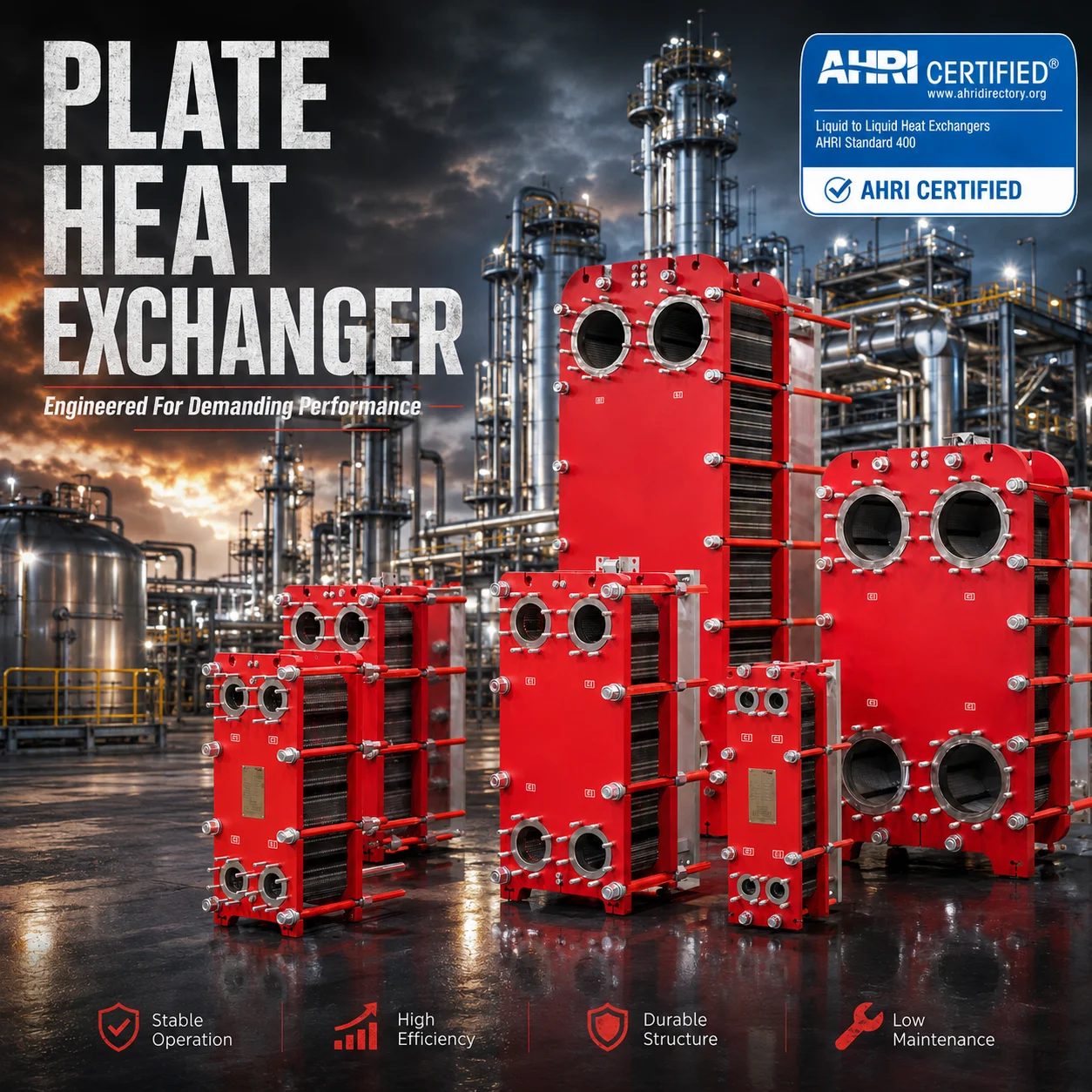 Global Supplier Marine Cooling Scambiatore C276 Alloy 500m3h 1000m3h Echangeur Plate and Frame Plate Heat Exchanger