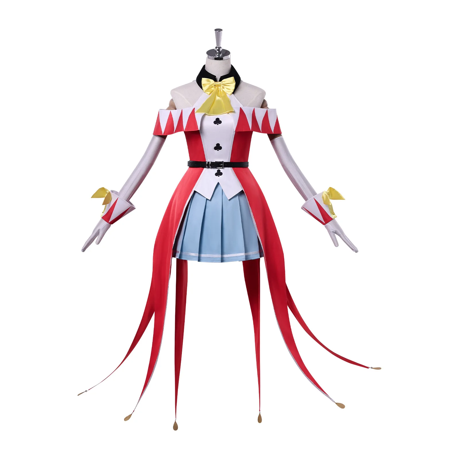 Luce Rubis The Exiled Heavy Knight Style Clown Cosplay Full Costume Women Cos Anime Halloween Party Stage Carnival Convention view 5