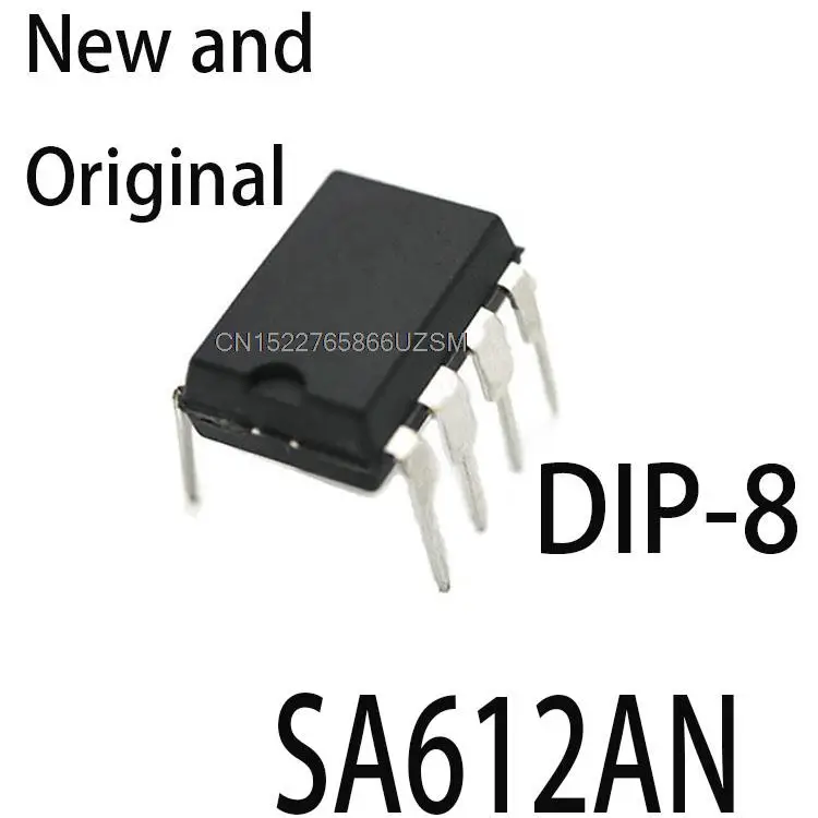 2PCS New and Original DIP-8 SA612 DIP8 NE612AN DIP SA612N NE612N SA612AN