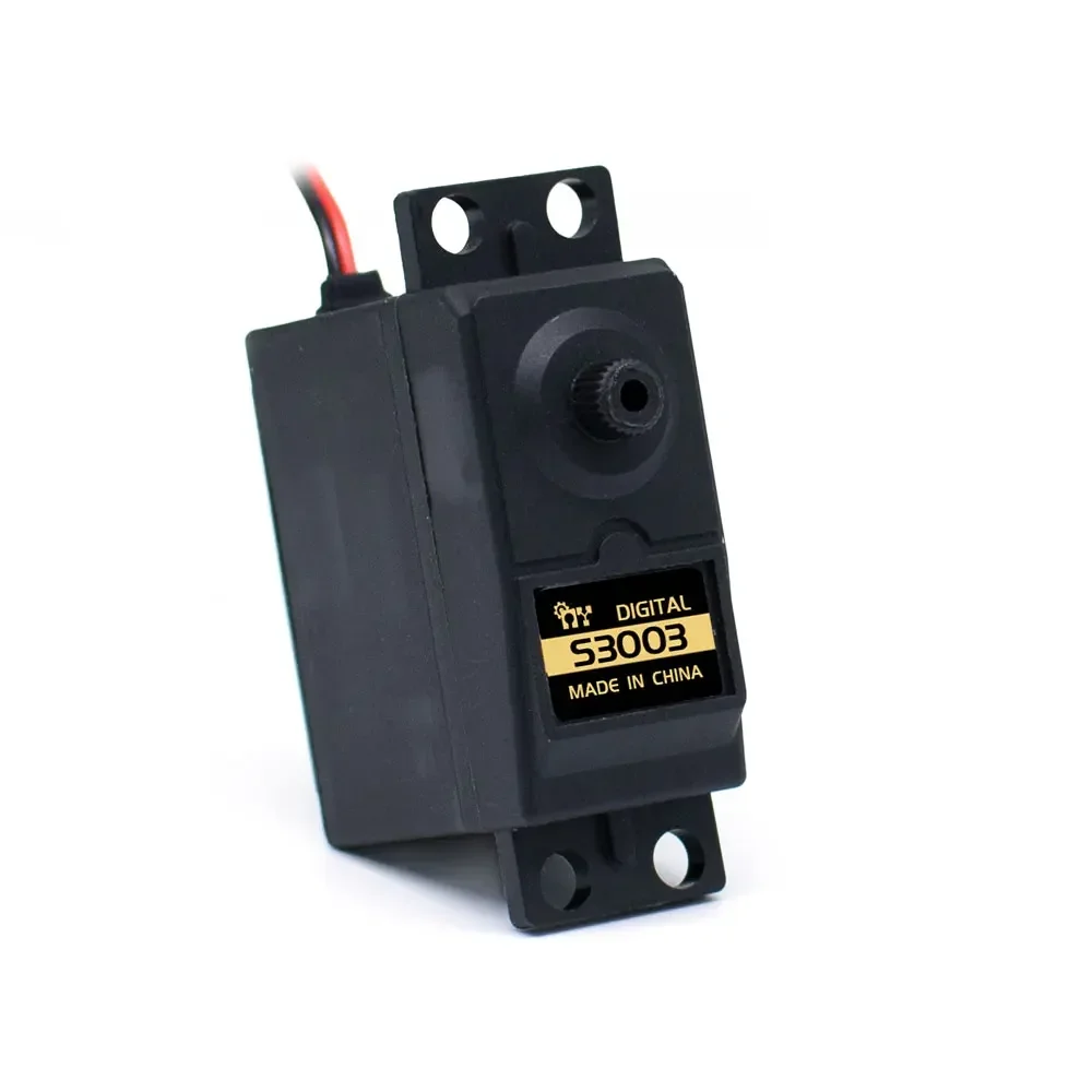 MY Servo S3003 S3004 6,0V 4,1KG Metallgetriebe-Servomotor für RC-Auto, Flugzeug, Schiff, Roboter, Universal-Standard-Servo, RC-Modellteile – Detail 3