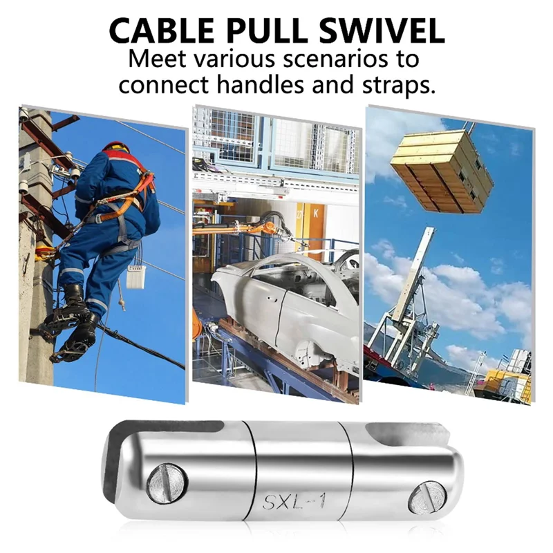 

AA38M Cable Pulling Swivel Wire Bearing Breakaway Swivel 1 Ton - 1Pcs