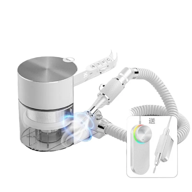 Nail Polisher, Vacuum Cleaner, Nail Salon Special Unloading Electric Polisher