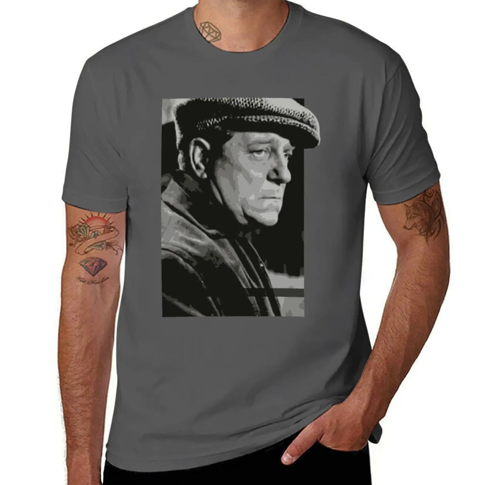 

Jean Gabin classique T-Shirt Everyday Wear Basic Short Sleeve Top