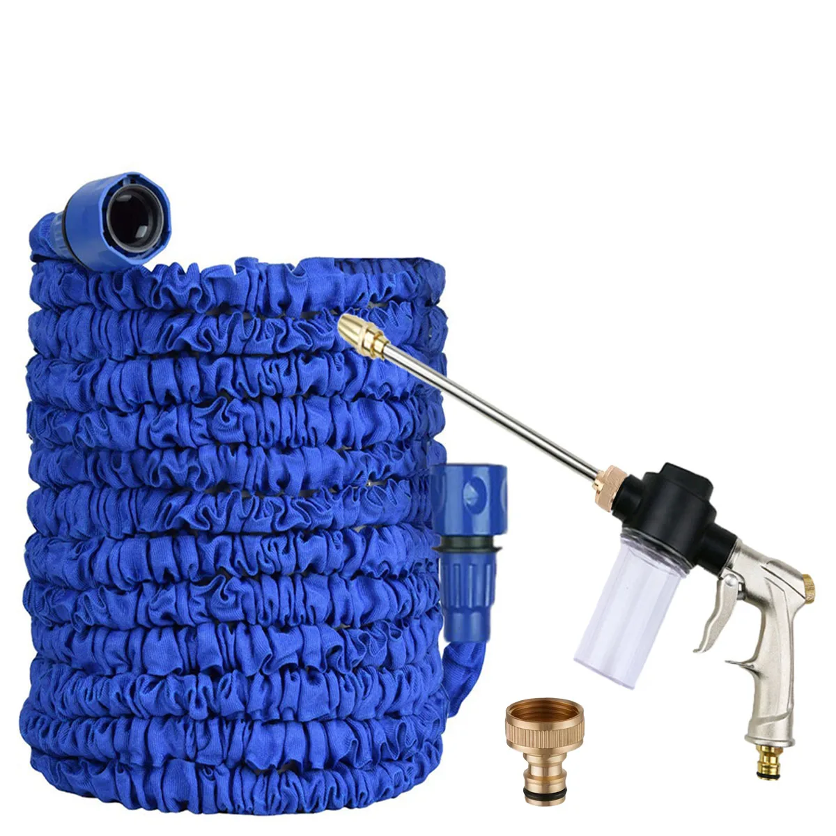 

1PC New Garden Hose Water Gun for Flower; High Pressure Car Wash Hose Set