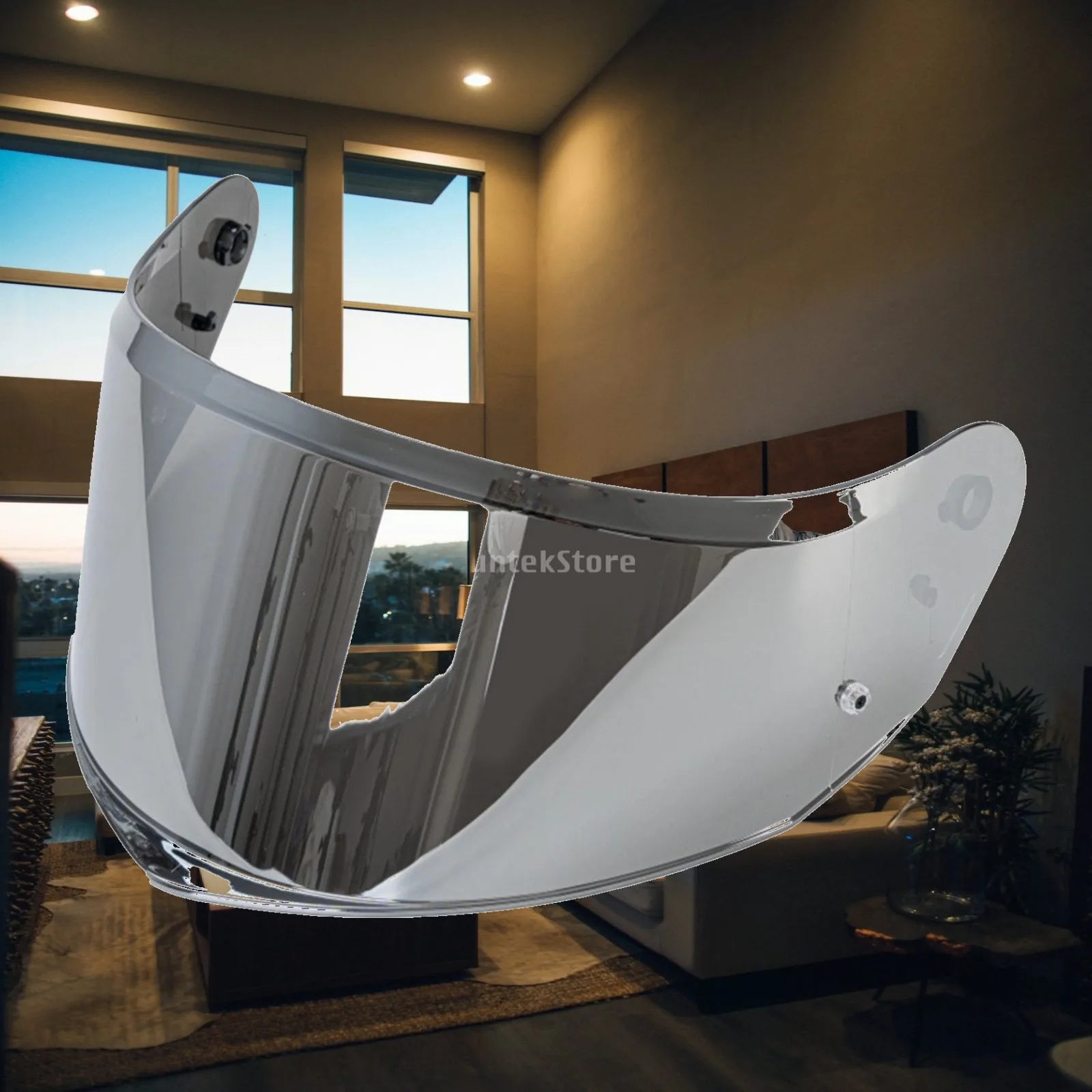 Flip Up Helmet Visor Replacement PC Material Anti Fog Cover for Safety Motorcycle Helmets