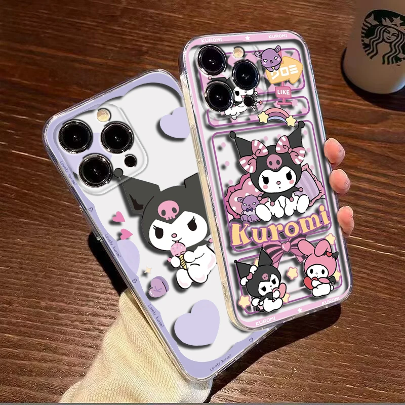 art Kuromi cute Soft Case for Moto G4 Plus G41 G5 Plus G50 G51 G5S G6 Play G60 G7 Power G71 G5 G9