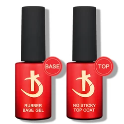 KODI JYJ Nail Base Coat Gel Polish Semipermanent Base Rubber uv led Gellac Super Bright No Wipe Top Manicure 7ml New Arrived Lak