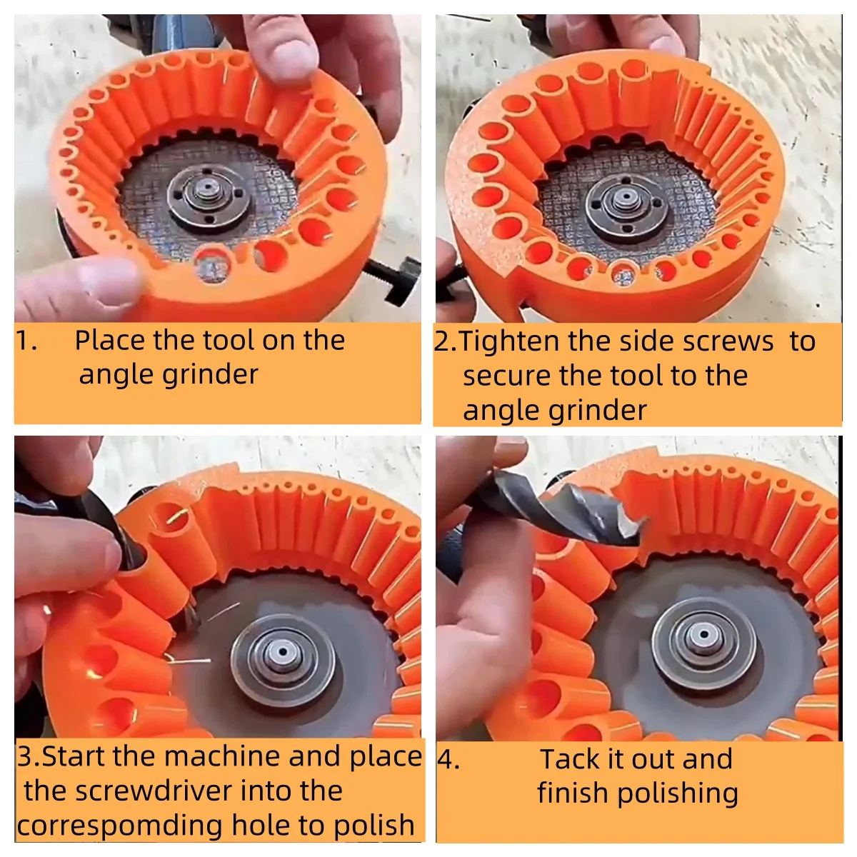 Multipurpose Grinding Sharpener for 1-13mm Drill Bit Polishing 3D Grinding Tool Powered Tool Parts Applicable Angle Grinder