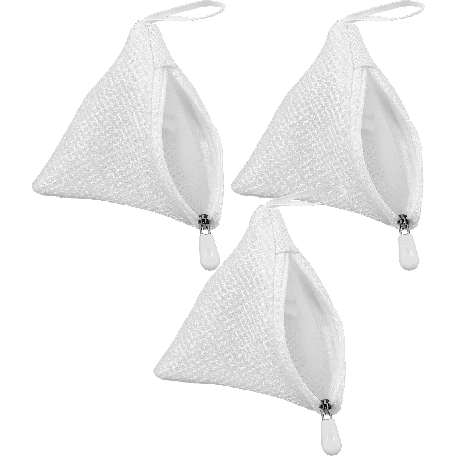 

3 Pcs Clothing Bag for Washer Laundry with Zipper Portable Small Clothes Washing