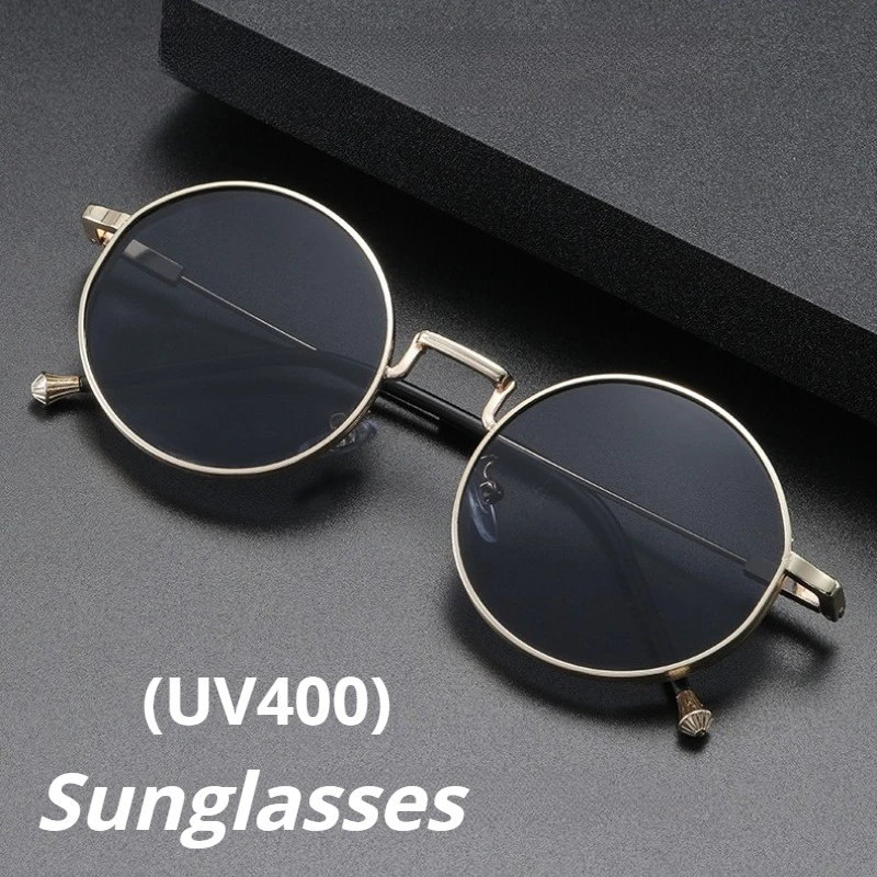 

New Oval-Frame Sunglasses Street Style Sun Protection Eyewear Retro UV-Blocking Luxury Eyeglasses Classic Driving Shades
