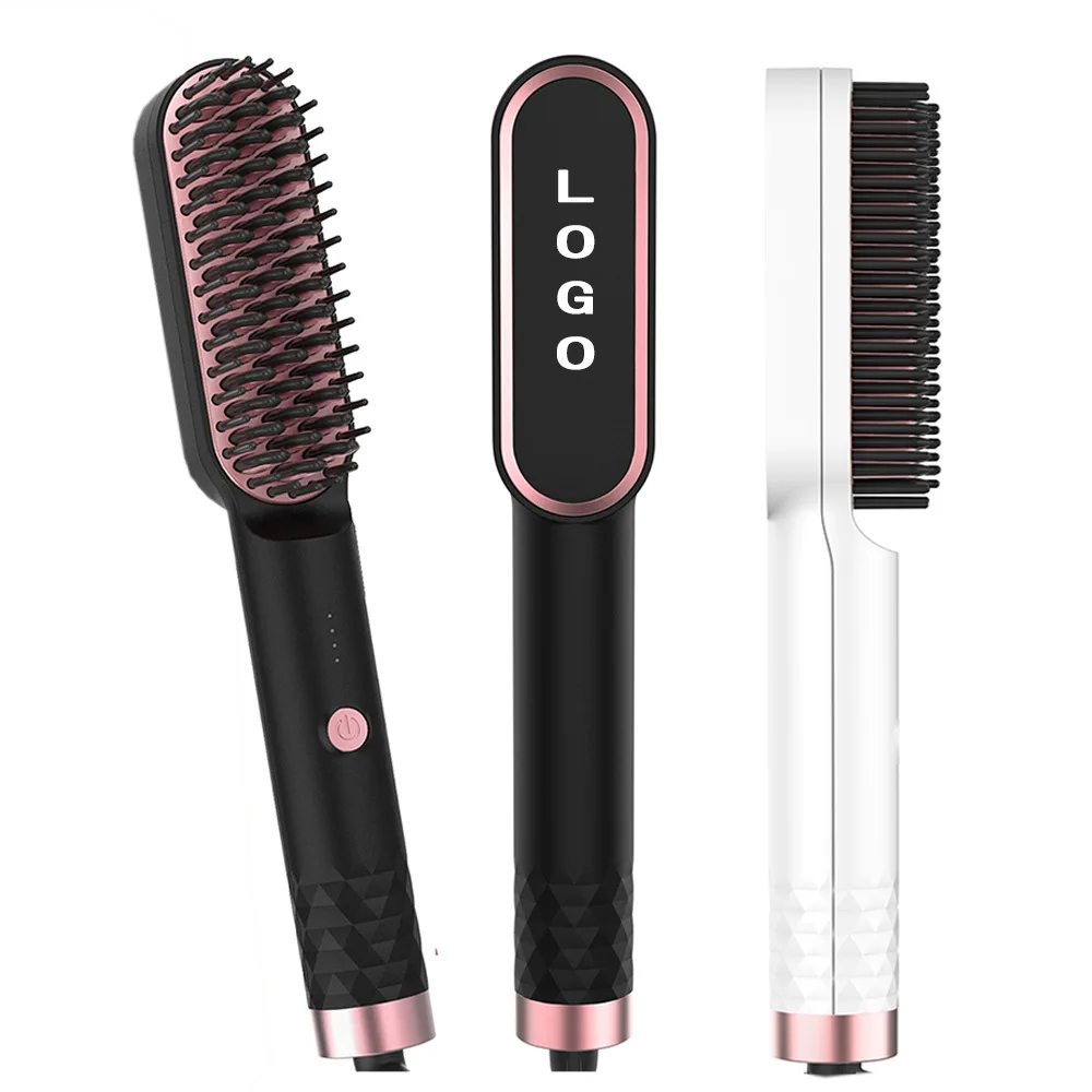 

Straight Hair Comb Negative Ion Hair Straightener Lazy Curling Iron Dual-purpose Splint Electric Curling Comb