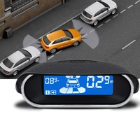 Auto Rear Parking Sensors Kit Parktronic Reverse Backup Radar 4/6/8 Front and Rear Assist  Car Monitor Detector System