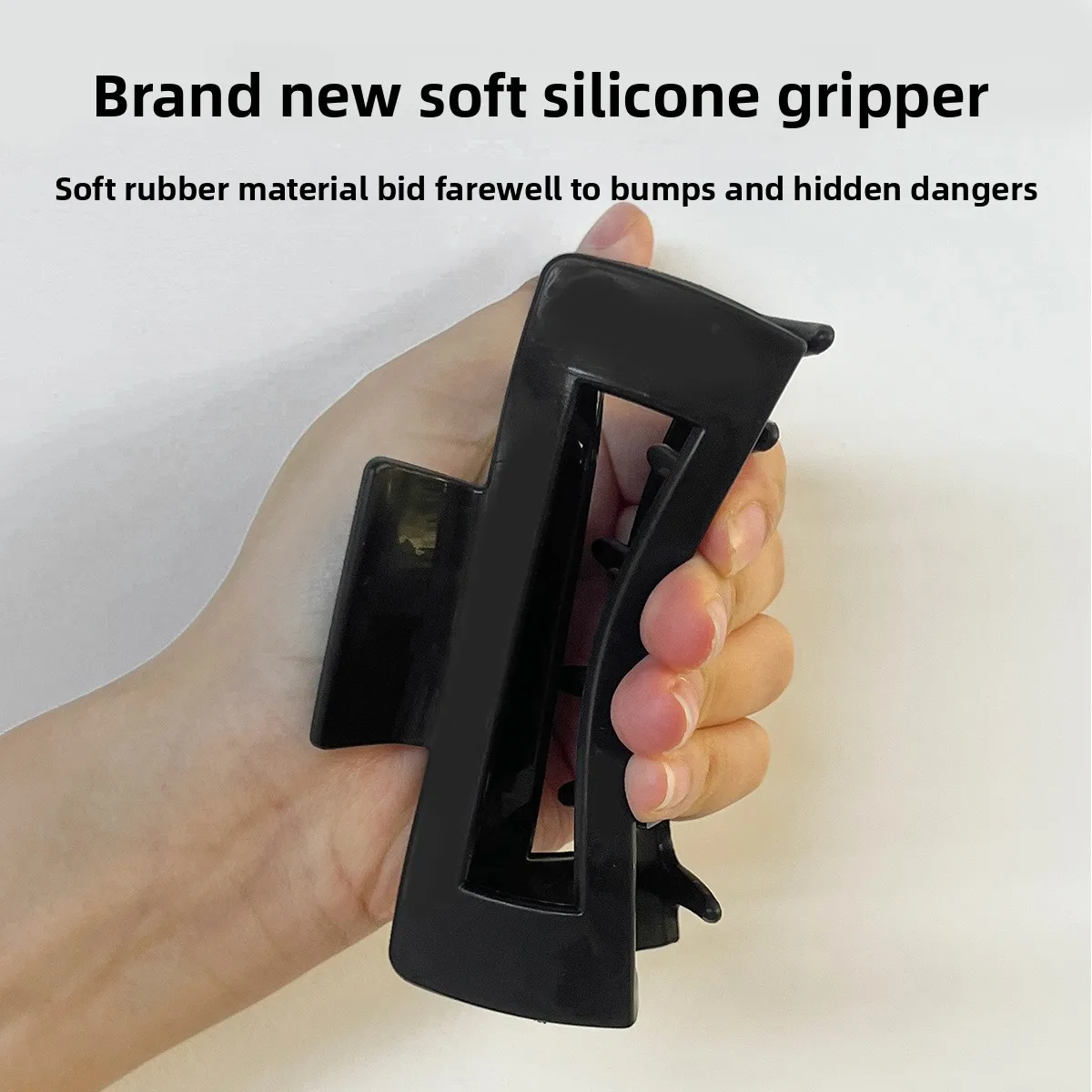 Силиконовая заколка в виде акулы LENNIK, мягкая заколка для волос с защитой от столкновений, прочная заколка для волос против падения, горячая распродажа