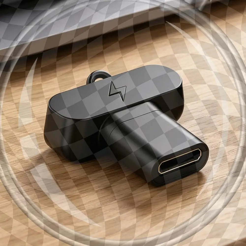 

USB C Adapter for PLUAD NOTE AI/PLAUD NOTE PRO AI Voice Recorder 4 Pins Fast Charge Cable Converter with Lanyard Hole