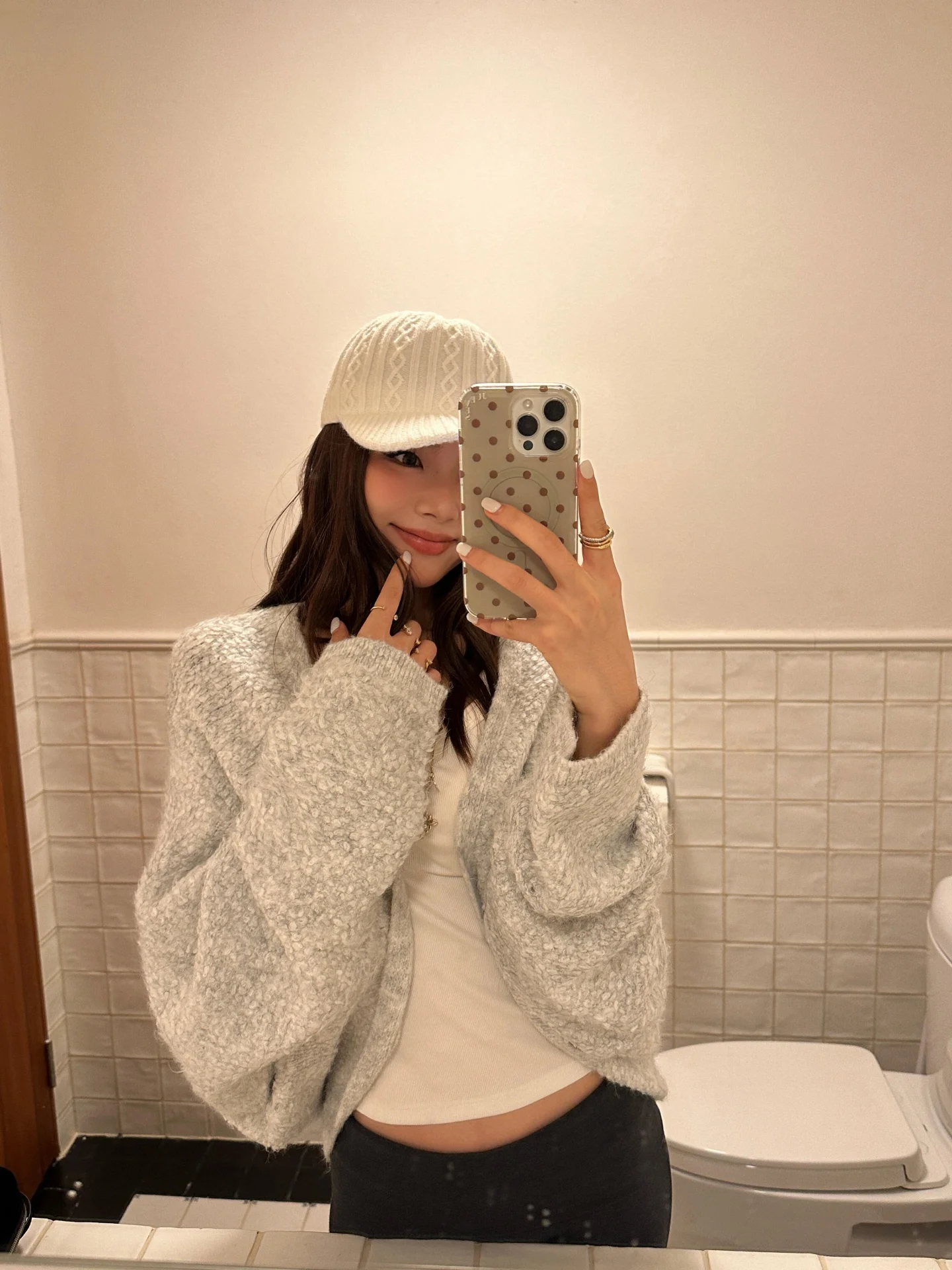 

Шерстяной вязаный кардиган Lilystore Batwing Sve, круглая волокнистая структура, универсальный топ для поездок на работу, повседневный свободный крой, длинный...