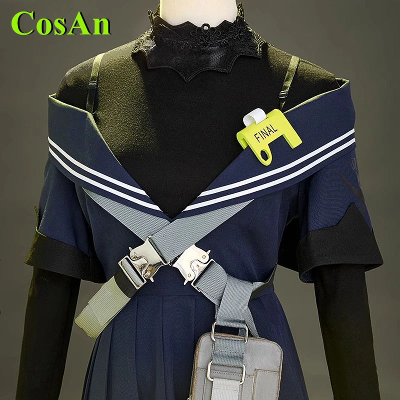 CosAn Arknights Irene Cosplay Costume Sweet Gorgeous Dress Supreme judgment Activity Party Role Play Clothing Hot Game